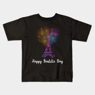 Happy Bastille Day Kids T-Shirt